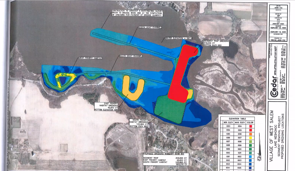 Lake Neshonoc dredging